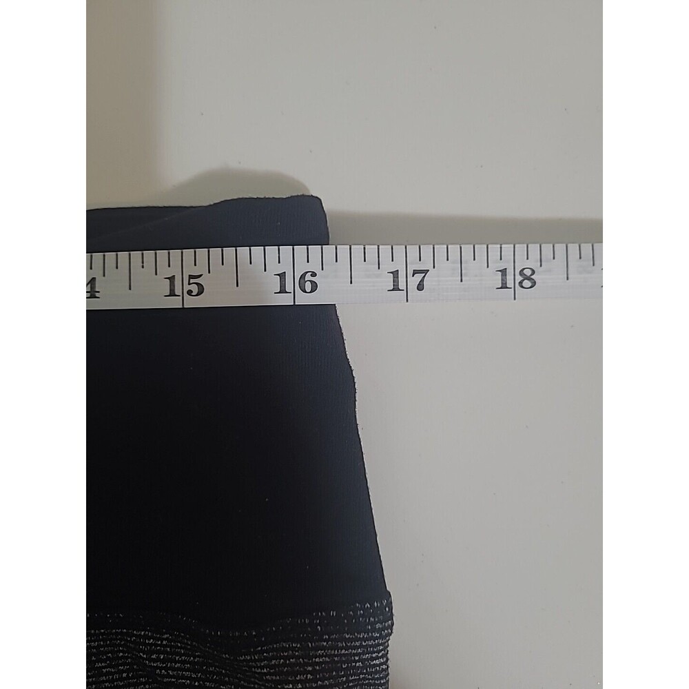 Tuff Athletics Womens Capri Leggings Gray Color Block Activewear Workout Size XL - Picture 10 of 13